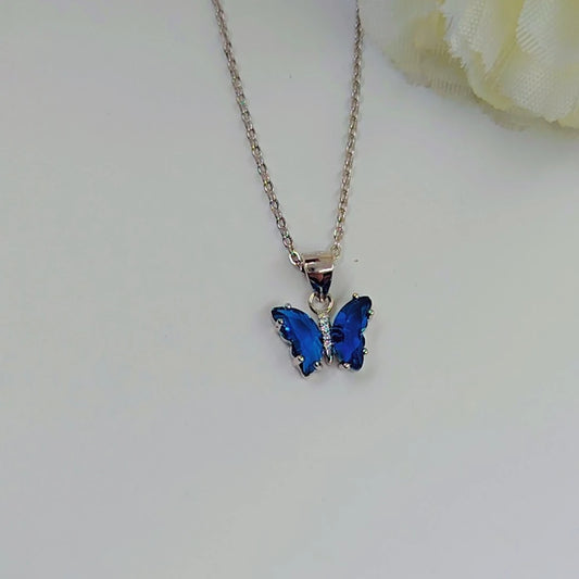 Butterfly Silver 925s Necklace