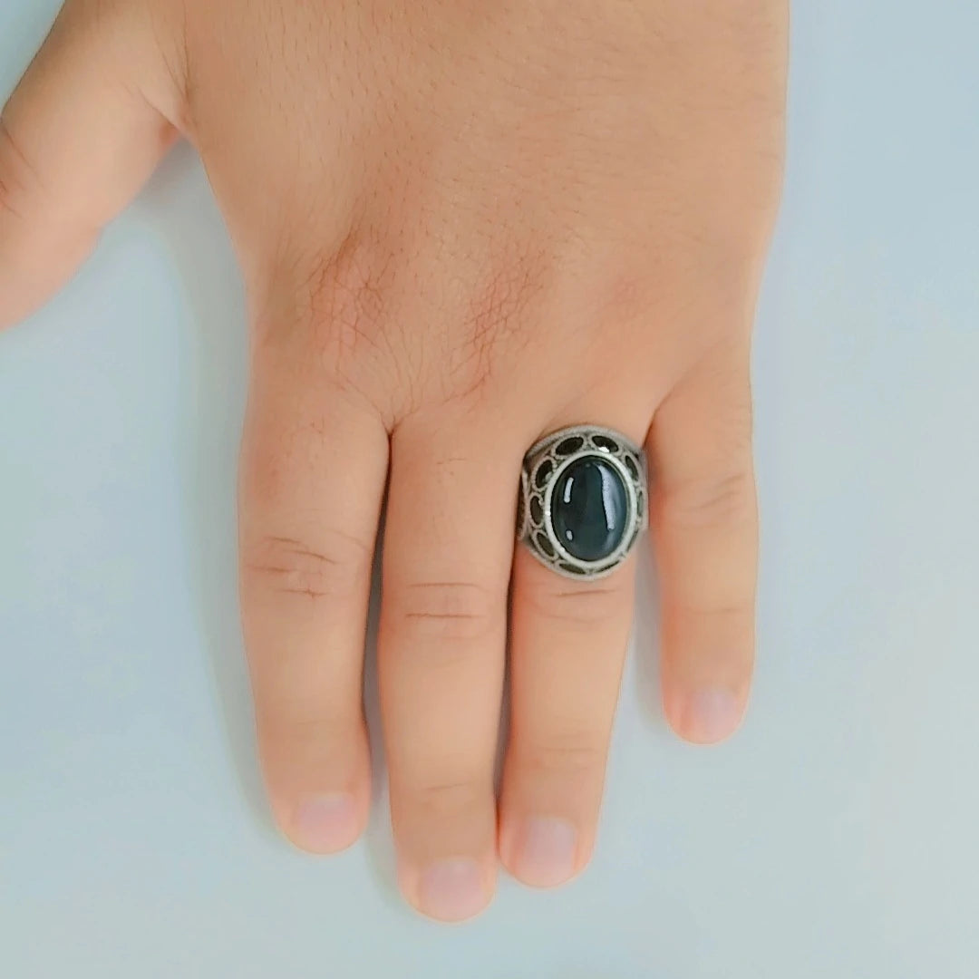 Spider Eyes Silver 925s Ring