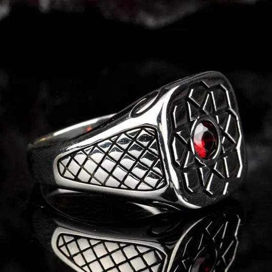 Rectangle Silver 925s Ring