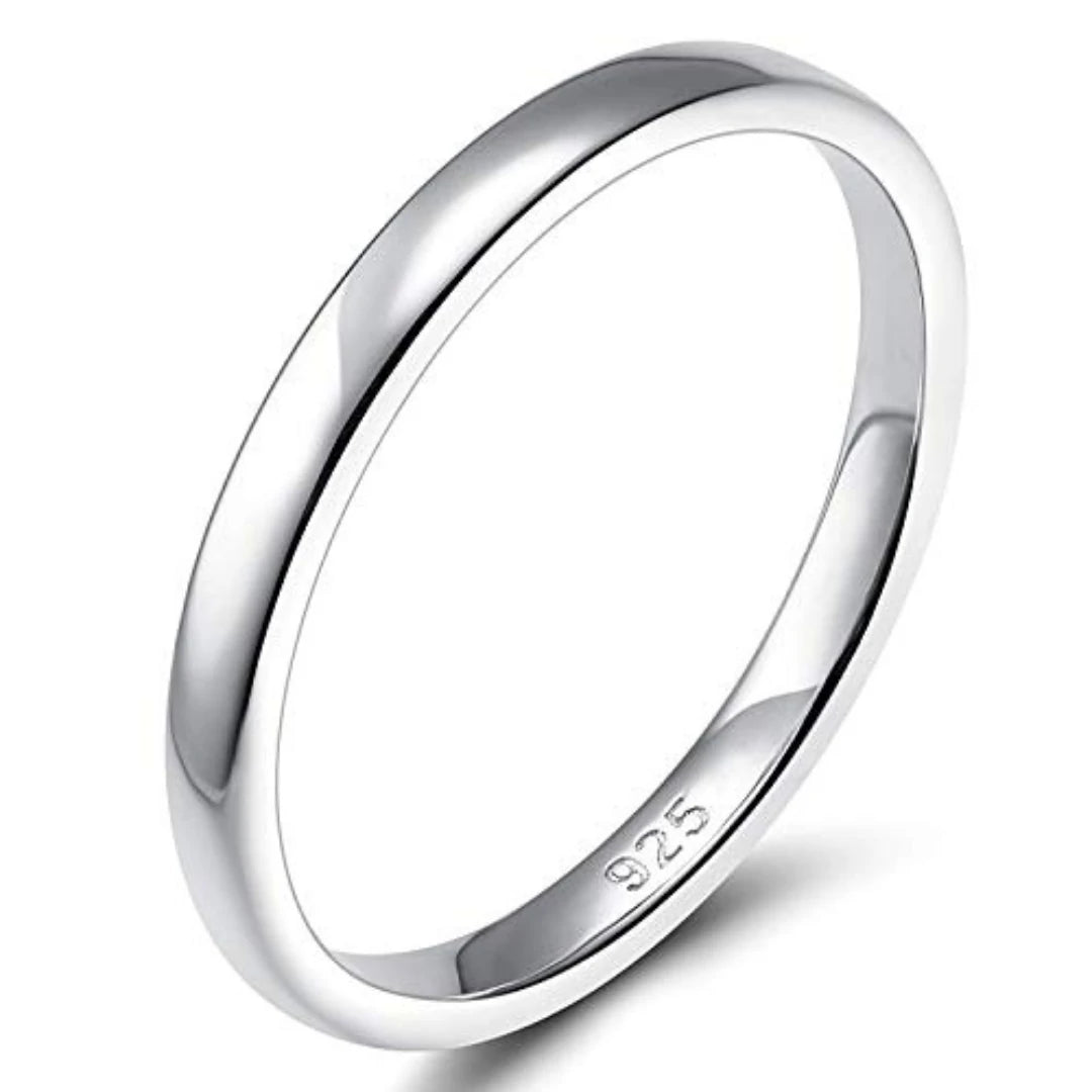 Bright Wedding Ring Silver s925
