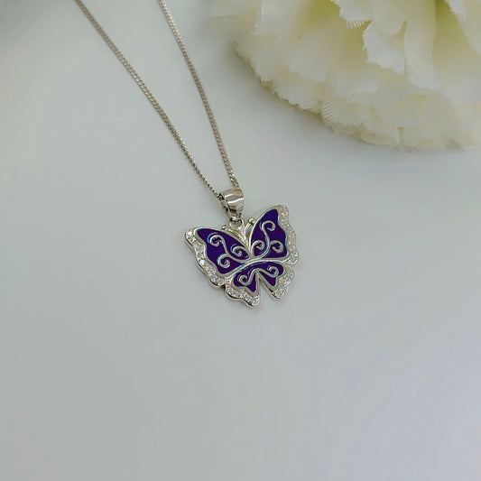 Butterfly Silver 925s Pendant