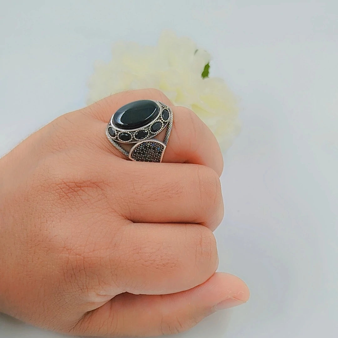 Spider Eyes Silver 925s Ring