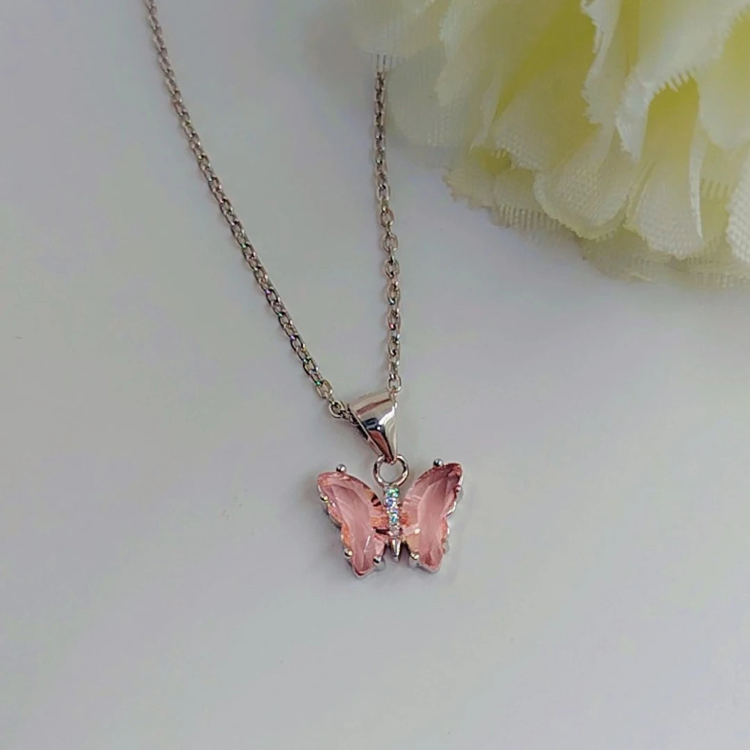 Butterfly Silver 925s Necklace