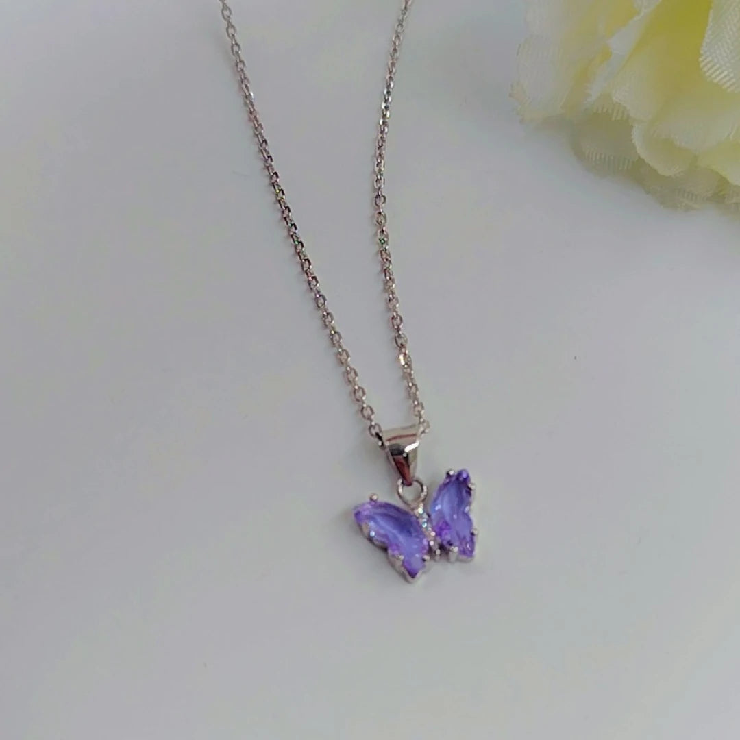 Butterfly Silver 925s Necklace