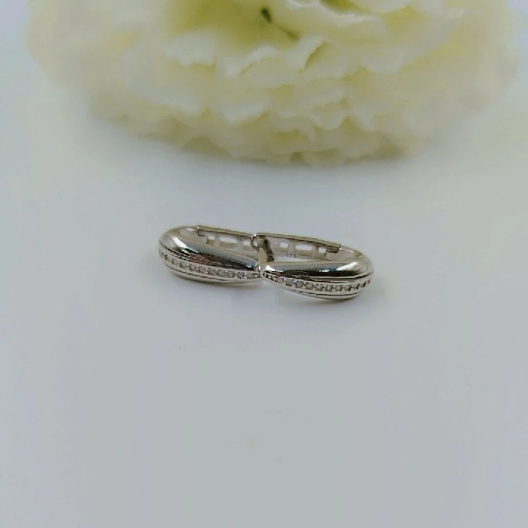 U Shape Silver 925s Earrings