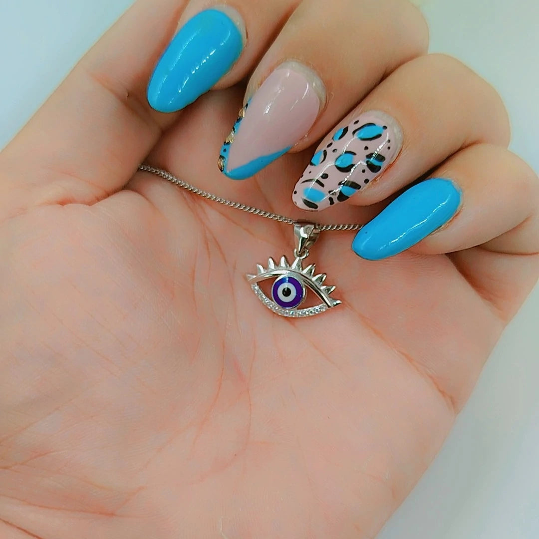 Blue Eye Silver 925s Pendant