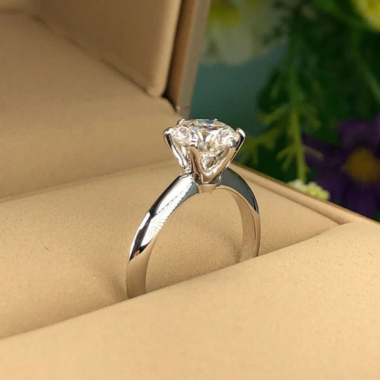 Diamond Stone Silver 925s Ring
