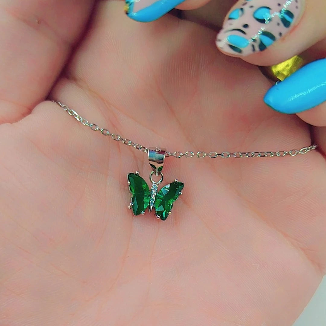 Butterfly Silver 925s Necklace